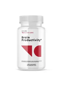 ویتامین و ساپلیمنت مکمل‌های گوارشی Noocube Brain Productivity Supplement Pills (60 Capsules)