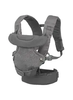 لوازم حمل آغوش Premium 4-in-1 Convertible Baby Carrier - Grey 