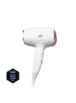 لوازم و مواد فرم‌دهی مو سشوار T3 Fit Compact Ionic Professional Hair Dryer, Fast Drying, Lightweight and Ergonomic, Frizz Smoothing, Multiple Heat and Speed Combinations 