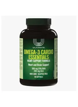 ویتامین و ساپلیمنت مکمل‌های گوارشی Omega 3 Cardio Essentials Softgels 90's