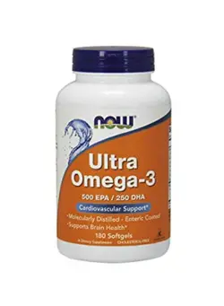 ویتامین‌های خوراکی مکمل‌های سلامت قلب Ultra Omega-3 500EPA Dietary Supplement - 180 Softgels