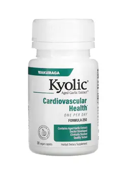 ویتامین‌های خوراکی مکمل‌های سلامت قلب Aged Garlic Extract One Per Day Cardiovascular - 30 Caplets