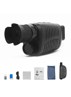 دوربین فیلم‌برداری و عکاسی تلسکوپ و میکروسکوپ Outdoor Night-Visions Device Infrared Optical Monocular Device 10 Languages 5X Digital Zoom Photo Video Playback 500~1000M Full Dark Viewing Distance for Outdoor Hunt Boating 