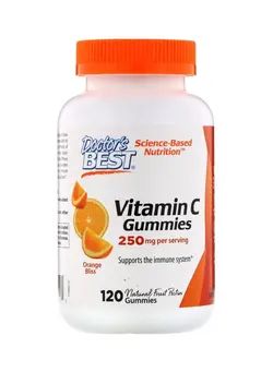 ویتامین و ساپلیمنت مکمل‌های گوارشی Vitamin C Dietary Supplement 250mg 120 Gummies