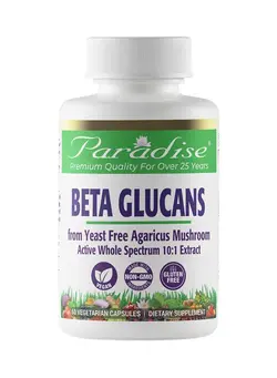 ویتامین و ساپلیمنت مکمل‌های گوارشی Beta Glucans Yeast Free - 60 Capsules
