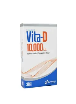 ویتامین و ساپلیمنت مکمل‌های گوارشی VITA-D 10000 TAB 30S