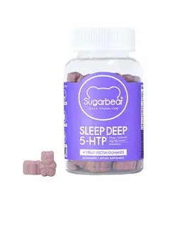 ویتامین و ساپلیمنت مکمل‌های گوارشی Sleep Deep 5-HTP 60 Gummies Dietary Supplement