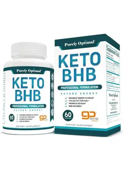 ویتامین و ساپلیمنت دمنوش و مکمل‌های گیاهی Premium Keto Diet Pills Utilize Fat For Energy With Ketosis Boost Energy & Focus Manage Cravings Support Metabolism Keto Bhb Supplement For Women & Men 30 Days Supply