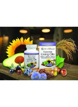 ویتامین و ساپلیمنت مکمل‌های گوارشی Dr. Ohhira's Vegan Omega 3, EFA and Fish Oil Alternative, 60 Capsules