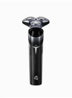 BK3000 Electric Razor 7200 RPM Razor 1000 mAh Detachable Pivoting Head Wet & Dry Shaving LED Display Black 