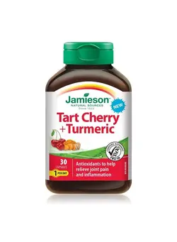 ویتامین و ساپلیمنت مکمل‌های گوارشی Tart Cherry & Turmeric 30 Capsules