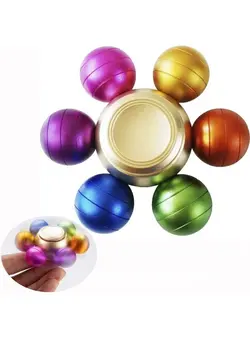 گجت، فیجت و سرگرمی اسپینر Rainbow Fidget Spinner Antispinner Anti Anxiety Toys Adhd Relieve Stress Fidget Toys For Children And Adults (Rainbow Colourful) 