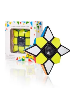 گجت، فیجت و سرگرمی اسپینر ® Star Fidget Cube Spinner 2 In 1 Toy 1X3X3 Magic Speed Cube For Adults Teens And Kids Handheld Lightweight Durable For Antistress Sensory Desk Toy Ideal As Travel Fidgeting 