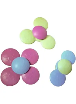 گجت، فیجت و سرگرمی اسپینر Fidget Suction Whirly Spinners For Baby Toddler Kids Durable Toys (3 Pack) 
