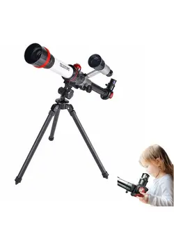 COOLBABY Astronomical Stargazing Telescope. Children's Monocular Telescope. Fully Multi-Coated Optics. Astronomical Refractor With Tripod. For Scientific Experiment Simulation 