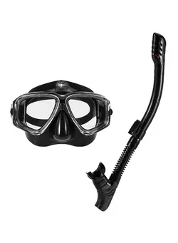 غواصی و اسنورکلینگ ماسک غواصی Anti-Fog Diving Mask And Snorkel Set 