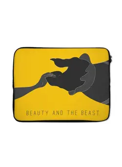 کیف، کوله‌پشتی و چتر کیف و کوله لپ تاپ Printed Carrying Sleeve For 15-Inch Laptop 15inch Yellow/Black 