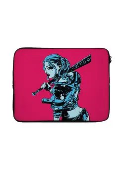 کیف، کوله‌پشتی و چتر کیف و کوله لپ تاپ Harley Quinn Neon Color Laptop Sleeves 15inch Pink 