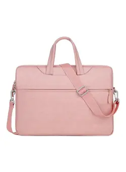 چمدان و ساک مسافرتی کیف مسافرتی Handbags 15.5 Inch Waterproof Portable Business Men Leather Briefcase Laptop Bags 