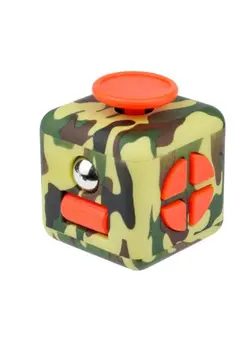 گجت، فیجت و سرگرمی اسپینر New decompression Rubik's cube five generation puzzle solving compression toy set of 2. 