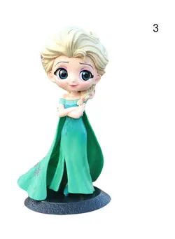 فیگور و مجسمه مجسمه و اکسسوری Q Version Mermaid Frozen Elsa Anna Model Figure 