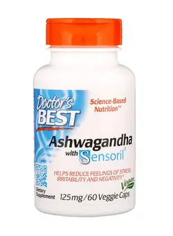 ویتامین و ساپلیمنت مکمل‌های گوارشی Ashwagandha With Sensoril - 60 Veggie Caps