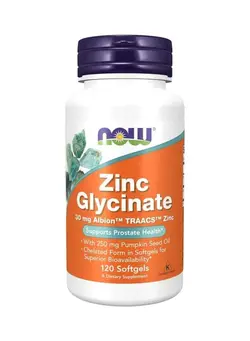 ویتامین و ساپلیمنت مکمل‌های گوارشی Zinc Glycinate Dietary Supplement - 120 Softgels