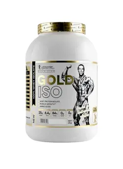 مکمل‌های ورزشی پروتئین Gold Iso, 100% Pure Whey Protein Isolate Chocolate Flavor, 2kg
