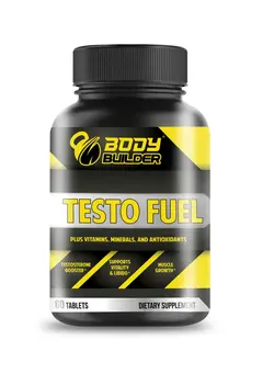 ویتامین و ساپلیمنت مکمل‌های گوارشی Body Builder Testo Fuel, 60 Tablets