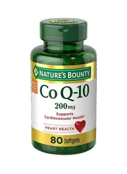 ویتامین‌های خوراکی مکمل‌های سلامت قلب Co Q-10 Dietary Supplement 200mg - 80 Softgels