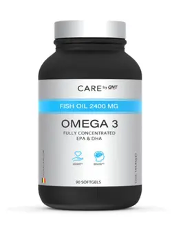 ویتامین‌های خوراکی مکمل‌های سلامت قلب QNT Care Omega 3-90Softgels