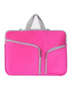کیف، کوله‌پشتی و چتر کیف و کوله لپ تاپ Sleeve Case Handbag For MacBook Pro 13-Inch Pink 