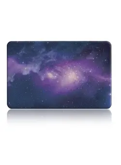 کیف، کوله‌پشتی و چتر کیف و کوله لپ تاپ Hard Shell Case Cover For Apple MacBook Pro 13-Inch (A1425/A1502) Laptop 13inch Purple/White/Clear 