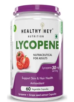 ویتامین و ساپلیمنت دمنوش و مکمل‌های گیاهی Healthyhey Lycopene 60 Vegetable Capsules (Pack Of 1)