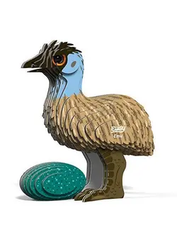 پازل سایر Emu 3D Puzzle 25 Piece Ecofriendly Educational Learning Puzzles For Kids 6+ 