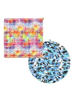 گجت، فیجت و سرگرمی پاپ ایت 2-Piece Push Bubble Fidget Sensory Toys 