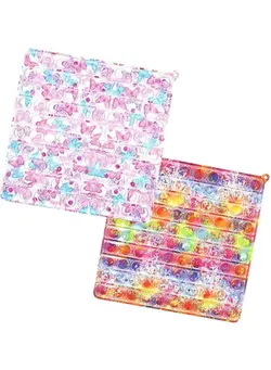 گجت، فیجت و سرگرمی پاپ ایت 2-Piece Push Bubble Fidget Sensory Toy Set 