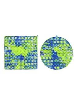 گجت، فیجت و سرگرمی پاپ ایت 2-Piece Push Bubble Fidget Sensory Toys 