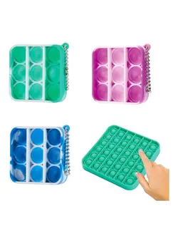 گجت، فیجت و سرگرمی پاپ ایت 4-Piece Push Bubble Fidget Sensory Toy Set 