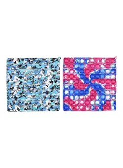 گجت، فیجت و سرگرمی پاپ ایت 2-Piece Push Bubble Fidget Sensory Toys 