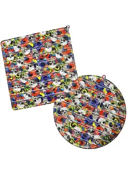 گجت، فیجت و سرگرمی پاپ ایت 2-Piece Push Pop Bubble Fidget Sensory Jumbo Toy 