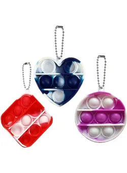 گجت، فیجت و سرگرمی پاپ ایت 3-Piece Push Pop Bubble Fidget Sensory Toy 