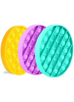 گجت، فیجت و سرگرمی پاپ ایت 3-Piece Push Pop Bubble Fidget Sensory Toy 