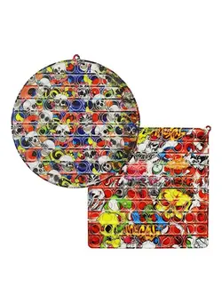 گجت، فیجت و سرگرمی پاپ ایت 2-Piece Push Bubble Fidget Sensory Toys 