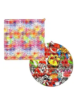 گجت، فیجت و سرگرمی پاپ ایت 2-Piece Push Bubble Fidget Sensory Toys 