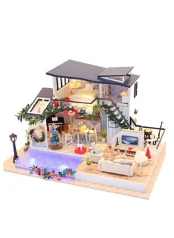 عروسک و لوازم  جانبی سایر DIY Miniature House Kit 