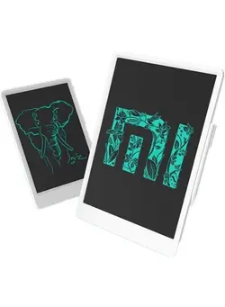 یادگیری و آموزشی سایر LCD Writing Tablet 13.5 inch Screen Size With Magnetic Stylus Pen Ultra Clear Handwriting Pressure Sensitive Writing Lightweight Slim Drawing Board White 