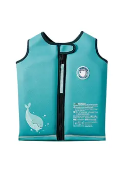 بازی‌های فضای باز و تجهیزات پارک سایر Mambobaby Non-inflatable Kids Swim Vest Life Jackets for Kids Boys Girls Swim Vest with Detachable Float Board for Age 3-6 Years/ 28.7-61.7lbs 