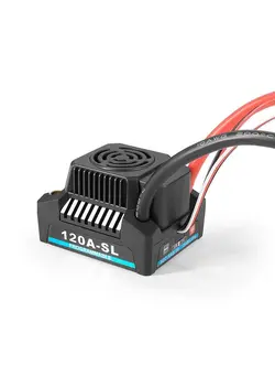 وسایل نقلیه RC و قطعات سایر 120A Brushless ESC T Plug With 2-4S Lipo 5A/5.8V BEC for 3660/3670/3674 Brushless Motor 1/8 Remote Control Car Off-road Car 