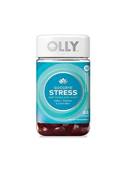 ویتامین و ساپلیمنت مکمل‌های گوارشی Olly Olly Good Bye Stress Gummies (84Count) 84Count